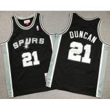 Tim Duncan, San Antonio Spurs ( Retro Negro) - NIÑOS